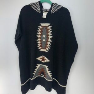 Cocogio Poncho Sweater Warm